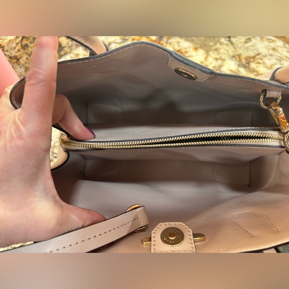 Michael Kors Light pink Tote with Gold Accents - Picture 6 of 12